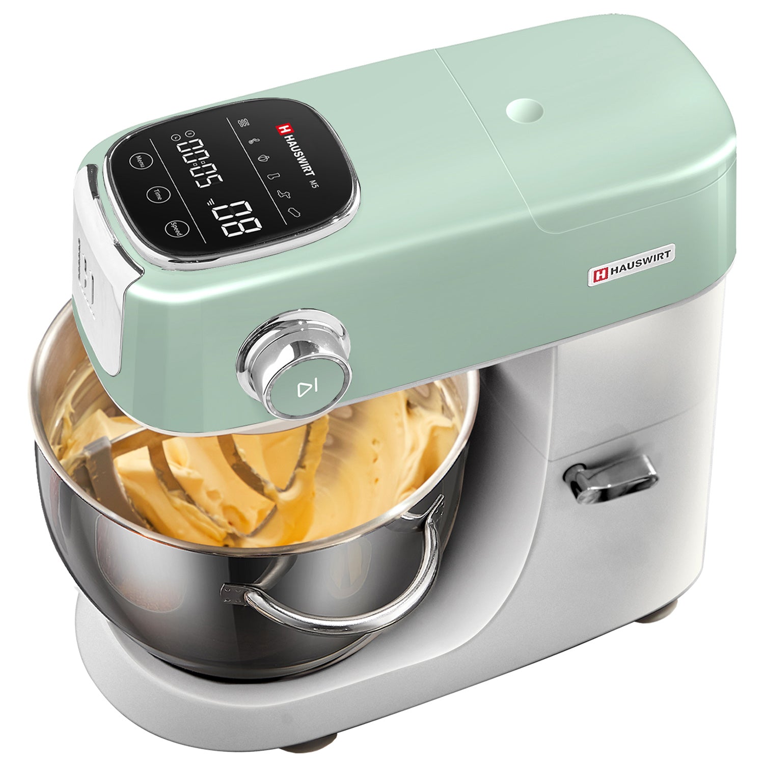 Hauswirt® M5 5.3Qt 11 Speeds Tilt-Head Mixers Kitchen Electric Stand Mixer Green Color