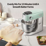 Hauswirt® M5 5.3Qt 11 Speeds Tilt-Head Mixers Kitchen Electric Stand Mixer Green Color